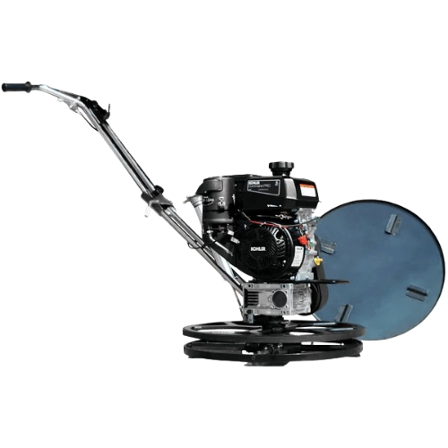 Power Trowel Edgers for Sale – 24 inch power trowel edger with Kohler 6 HP engine and 120 RPM for finishing concrete edges and tight spaces