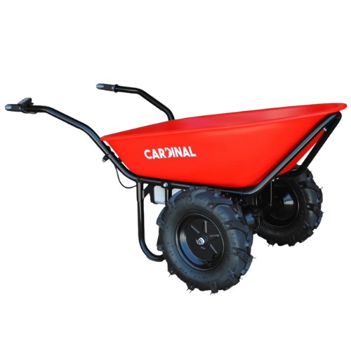 Site Prep Parts & Accessories – 40V battery-powered electric utility cart wheelbarrow with 570 lb bucket capacity for material transport on jobsites
