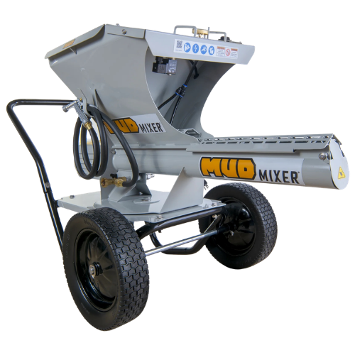 Top Sellers – MudMixer Evolution portable concrete mixer for efficient on-site mixing and continuous material output
