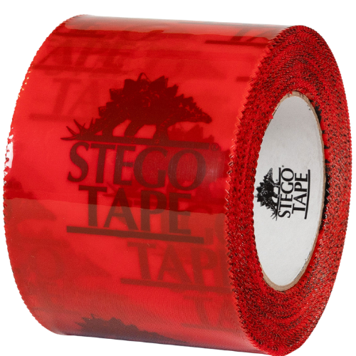 Vapor Wrap Accessories for Concrete Contractors – Stego Tape 3.75 inch x 180 ft for sealing, bonding, and patching vapor barrier seams