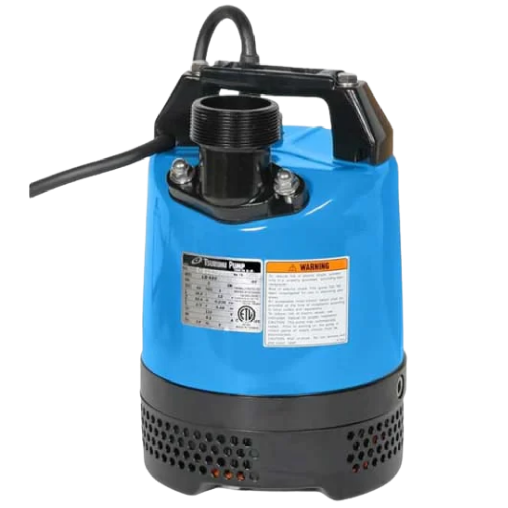 Water Pumps / Dewatering for Concrete Contractors | TSURUMI SUBMERSIBLE PUMP | 2/3-HP | 2-IN.| 32-FT. CABLE