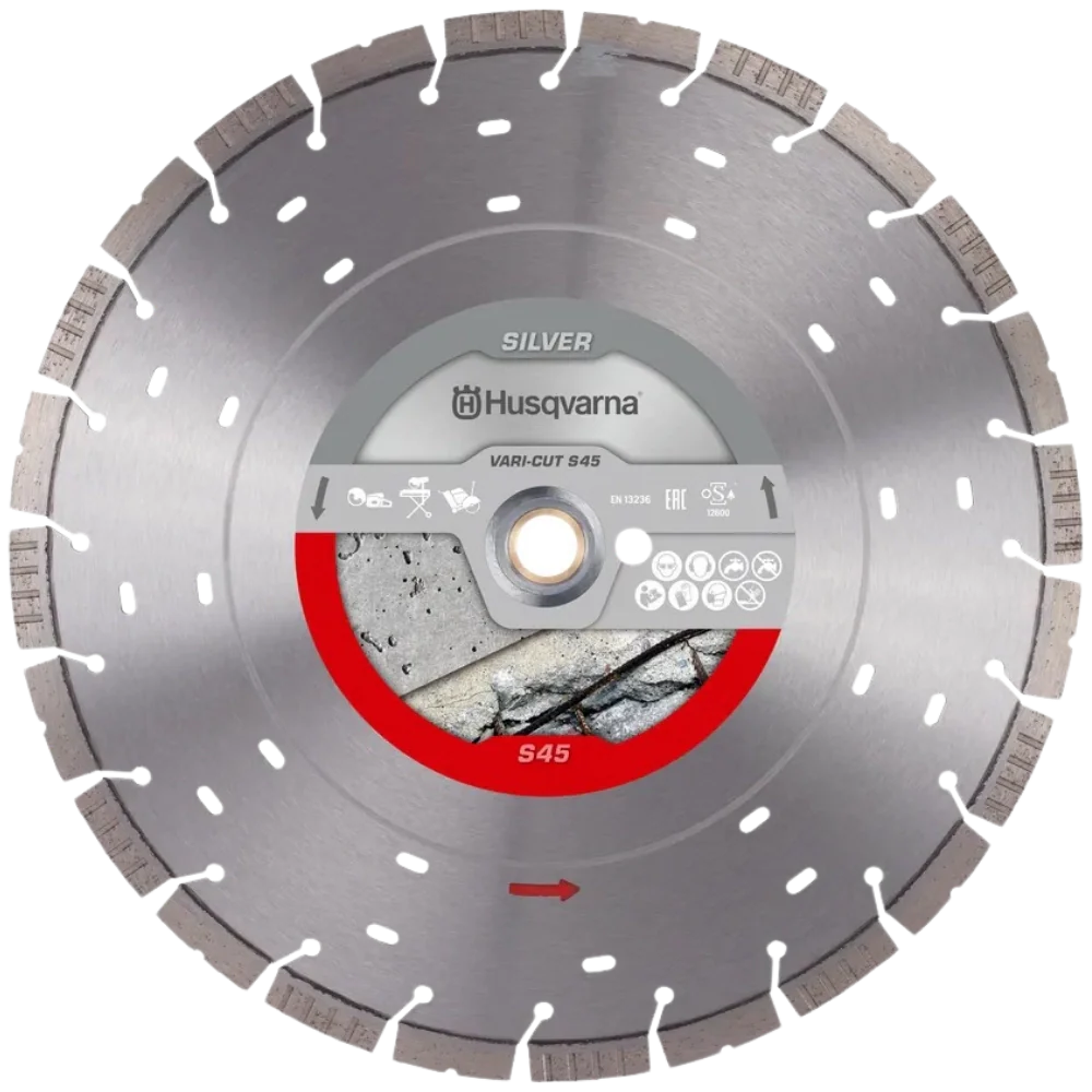 Husqvarna K770 Blade – Husqvarna Vari-Cut S45 diamond blade for K770 concrete cutting saws