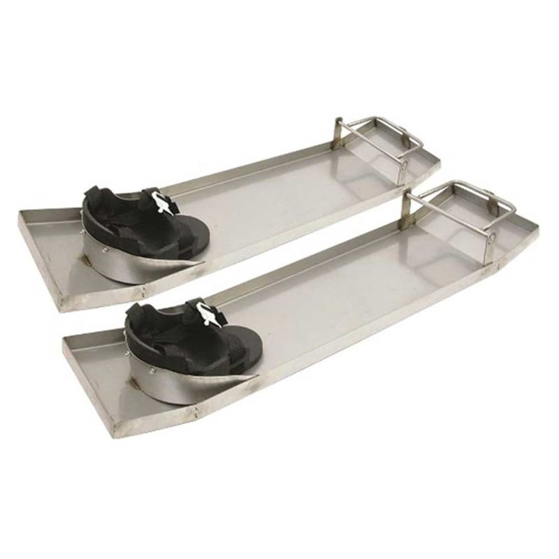 Qlt Knee Boards Stainless Steel Includes Knee Padsqlt Knee Boards Stainless Steel Inc Knee Pads
