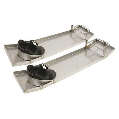Qlt Knee Boards Stainless Steel Includes Knee Padsqlt Knee Boards Stainless Steel Inc Knee Pads