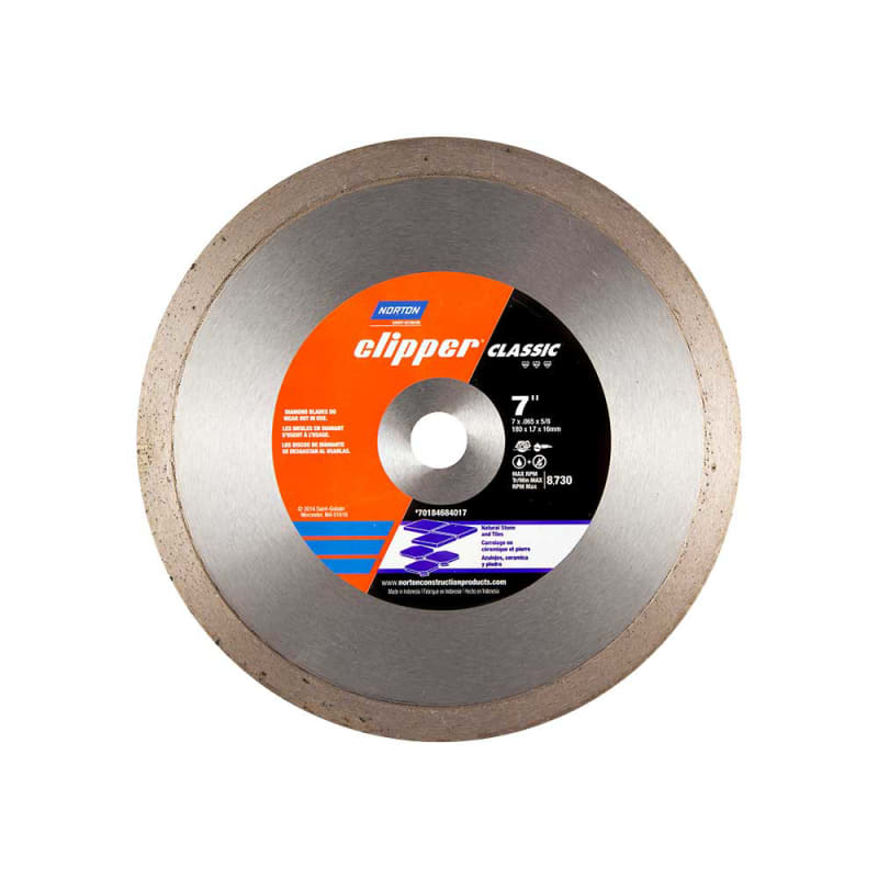 Diamnd Blade Continuous Rim Classic 10X065X58Diamnd Blade Continuous Rim Classic 10X065X58