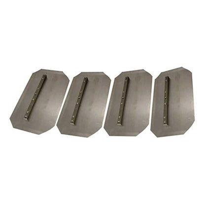 Brave Combo Trowel Blade Set 36 In Pack Of 4 8 In X 14 In