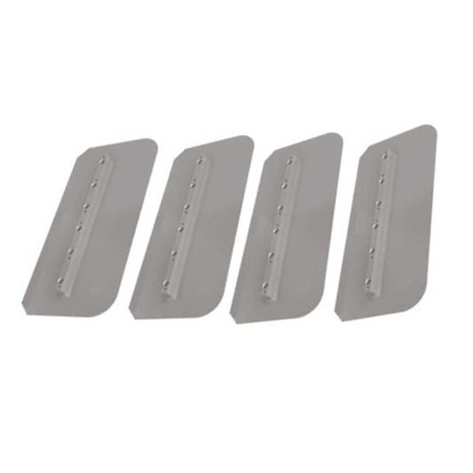 Brave Combo Trowel Blade Set 46 In Pack Of 4 8 In X 14 In