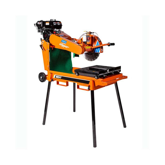 Norton Clipper Compact Masonary Saw 14 In Rear Wheel Dolly With Removeable Legs Honda Gx160