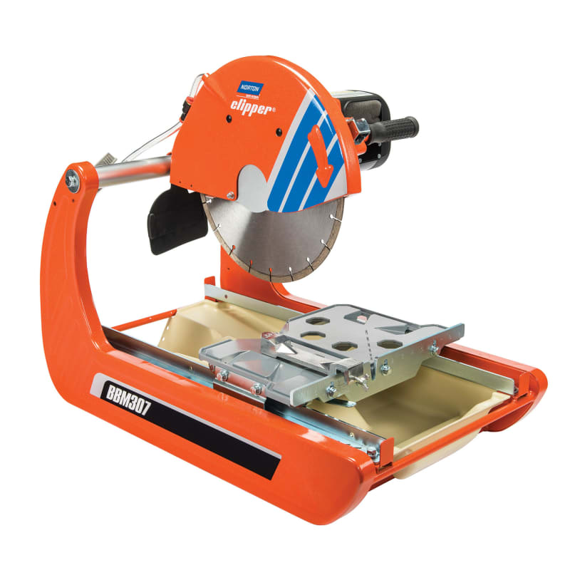 Norton Clipper Mini Masonary Saw 14 In 3Hp Carbon Brush Motor
