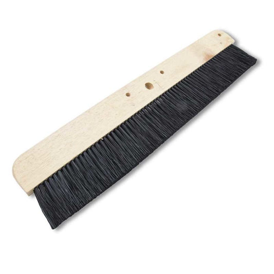 Wood Backed Concrete Broom 36 In Poly Bristleswood Backed Concrete Broom 36 In Poly Bristles