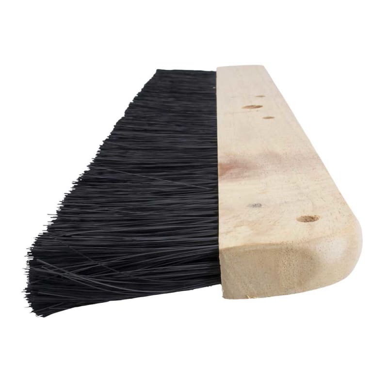 Wood Backed Concrete Broom 36 In Poly Bristleswood Backed Concrete Broom 36 In Poly Bristles