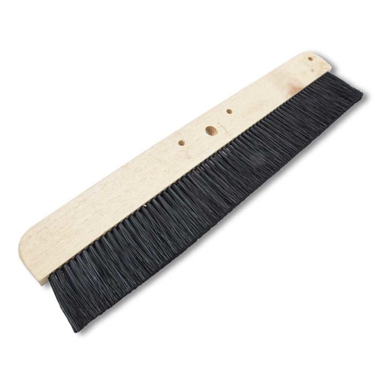 Wood Backed Concrete Broom 48 In Poly Bristleswood Backed Concrete Broom 48 In Poly Bristles