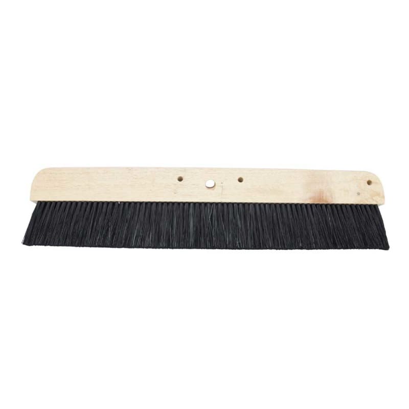 Wood Backed Concrete Broom 48 In Poly Bristleswood Backed Concrete Broom 48 In Poly Bristles