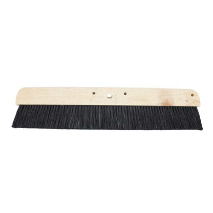 Wood Backed Concrete Broom 48 In Poly Bristleswood Backed Concrete Broom 48 In Poly Bristles
