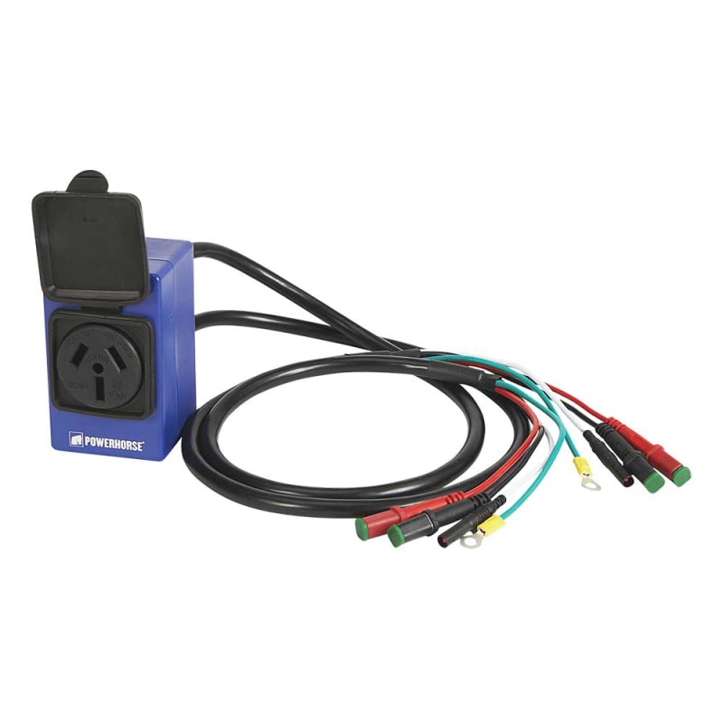 Powerhorse Parallel Cable Kit Connects 4500W To 4500W Generator