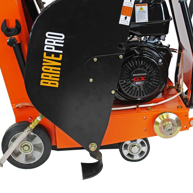 Brave Concrete Floor Saw 14 In 20 In Diameter Honda Gx390