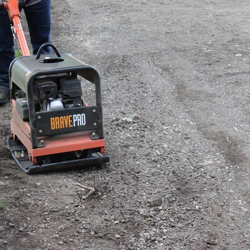 Brave Reversible Plate Compactor 20 In Wheel Kit Honda Gx200