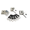 Virginia Abrasives Tapered Carbide Scraper Replacements | Box of 6