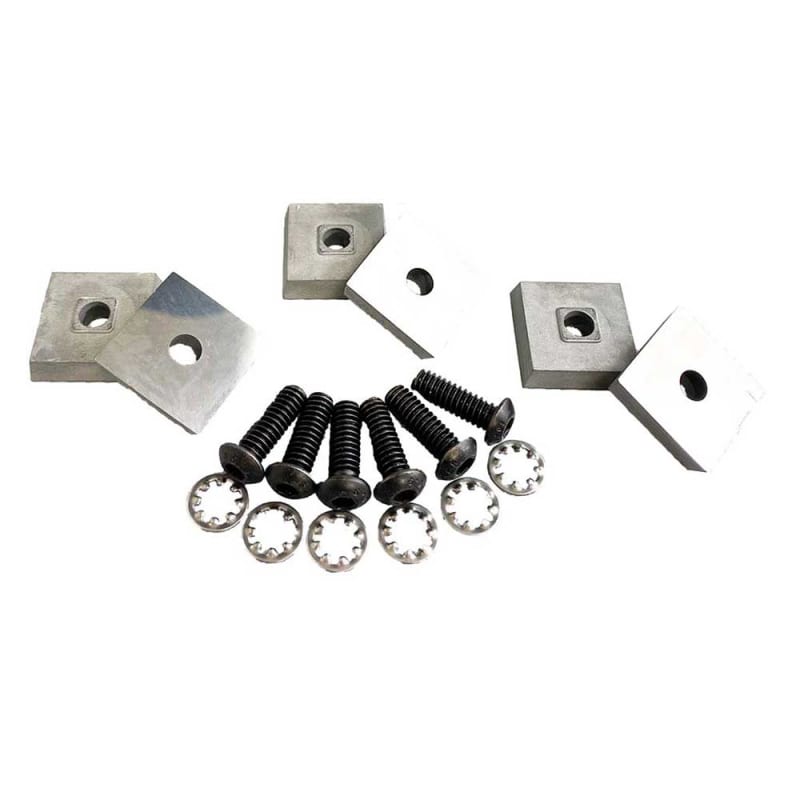 Virginia Abrasives Tapered Carbide Scraper Replacements Box Of 6