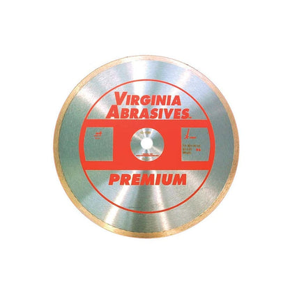 Virginia Abrasives Blade 7 In Premium Continous Rim Wet Granite Marble