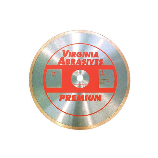 Virginia Abrasives Blade 7 In Premium Continous Rim Wet Granite Marble