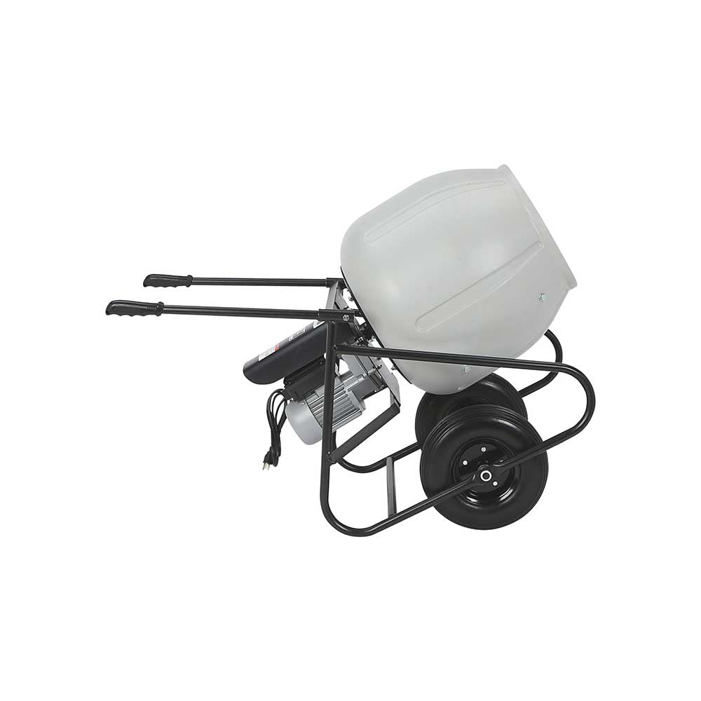 Klutch Cement Mixer | Electric | Portable 3.5 Cu Ft