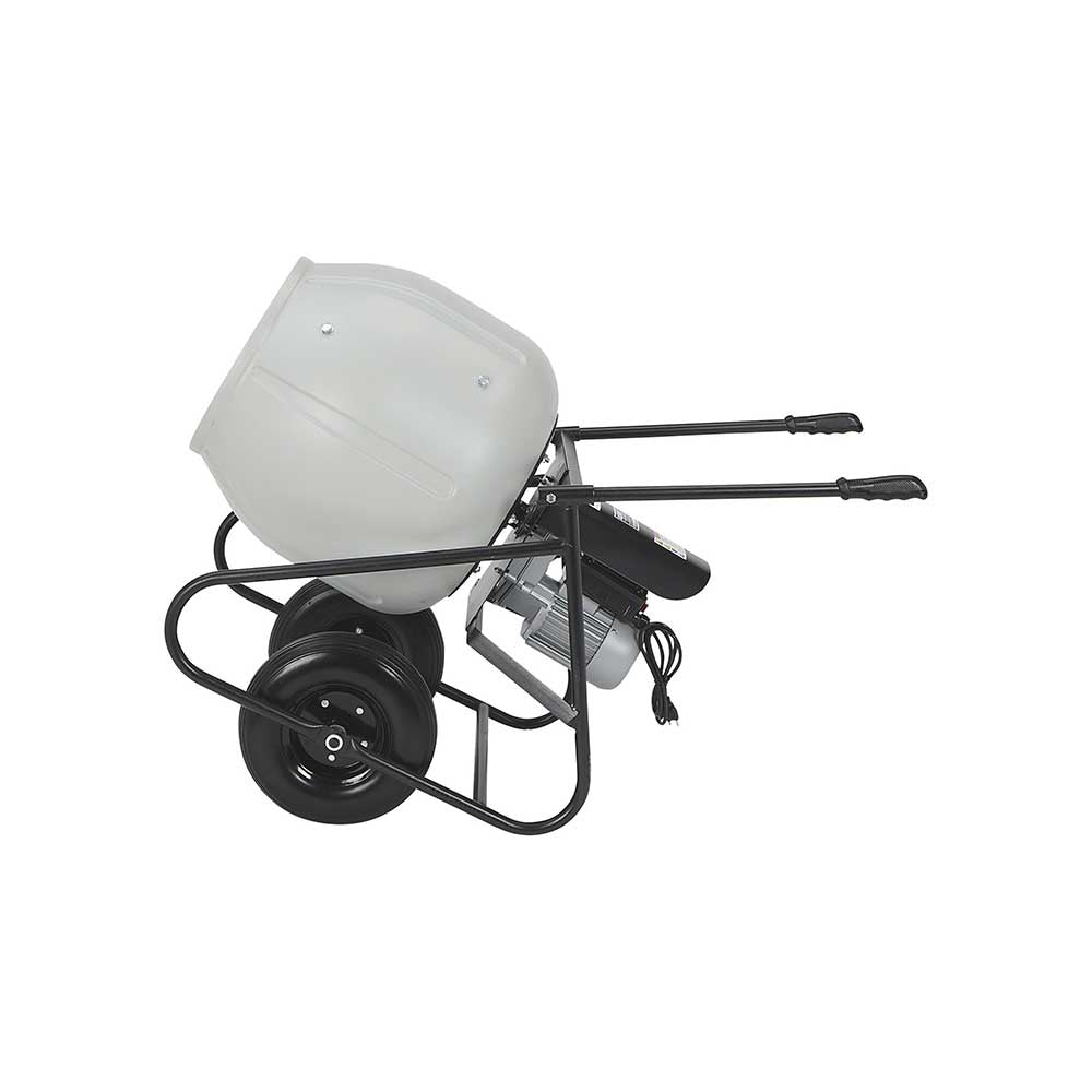 Klutch Cement Mixer | Electric | Portable 3.5 Cu Ft