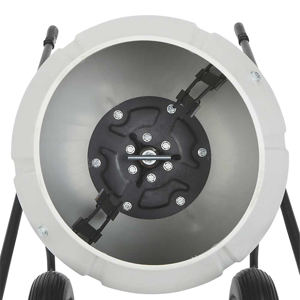 Klutch Cement Mixer | Electric | Portable 3.5 Cu Ft