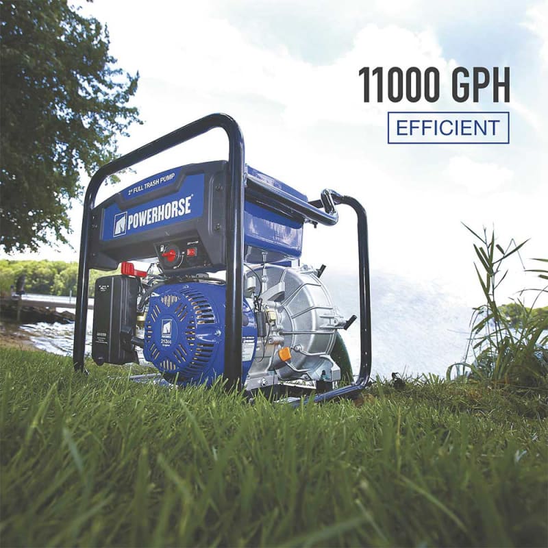 Powerhorse Trash Pump Extended Run 2 In 183 Gpm