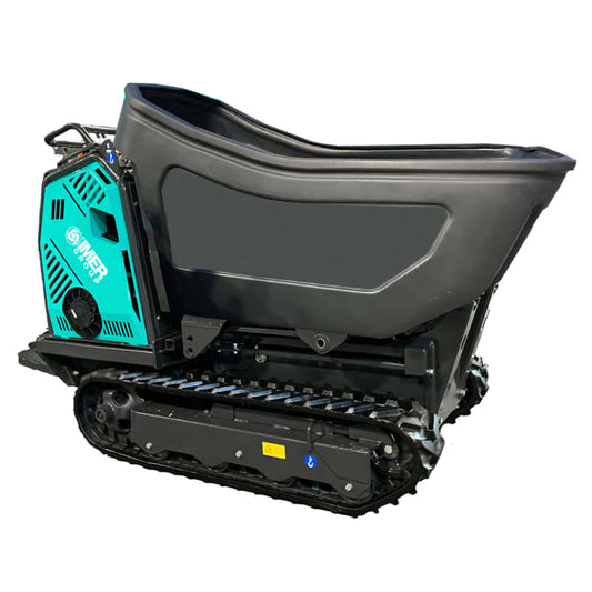 Tracker 1624 16 Cu Ft Swivel Dump Poly Bucket Tracked Concrete Buggy