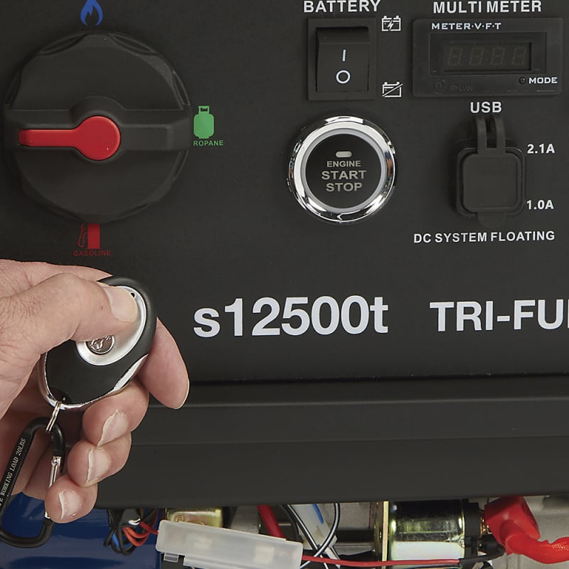 Powerhorse Generator 12500 Surge Watt Tri Fuel Electric Start