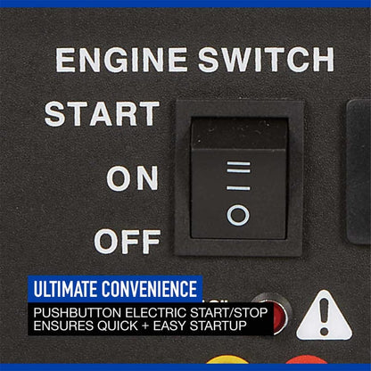 Powerhorse Generator 4500 Surge Watt Dual Fuel Recoil Start