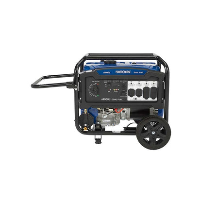 Powerhorse Generator 9500 Surge Watt Dual Fuel Electric Start