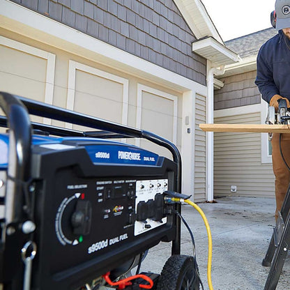 Powerhorse Generator 9500 Surge Watt Dual Fuel Electric Start
