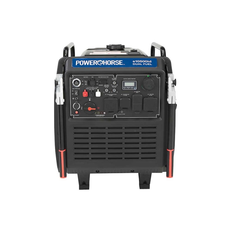 Powerhorse Inverter Generator 10500 Surge Watt Dual Fuel Electric Start