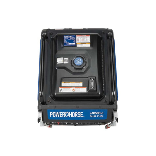 Powerhorse Inverter Generator 10500 Surge Watt Dual Fuel Electric Start