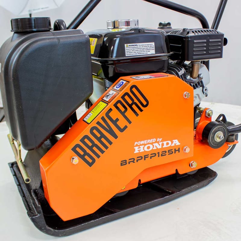 Brave Forward Plate Compactor 14 In Rubber Mat Tank And Wheel Kit Honda Gx160