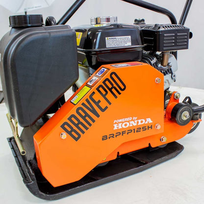 Brave Forward Plate Compactor 14 In Rubber Mat Tank And Wheel Kit Honda Gx160