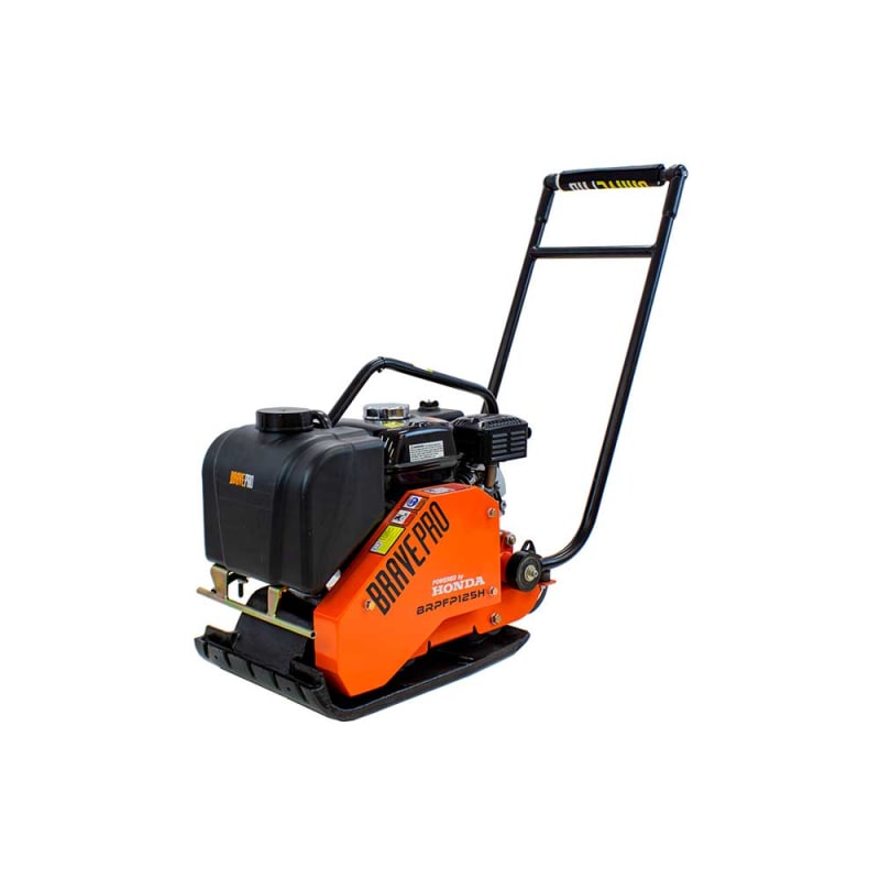 Brave Forward Plate Compactor 14 In Rubber Mat Tank And Wheel Kit Honda Gx160
