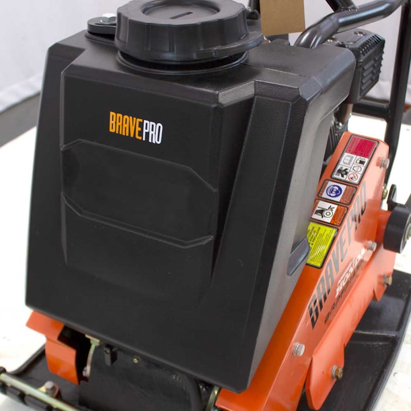 Brave Forward Plate Compactor 20 In Rubber Mat Tank And Wheel Kit Honda Gx160
