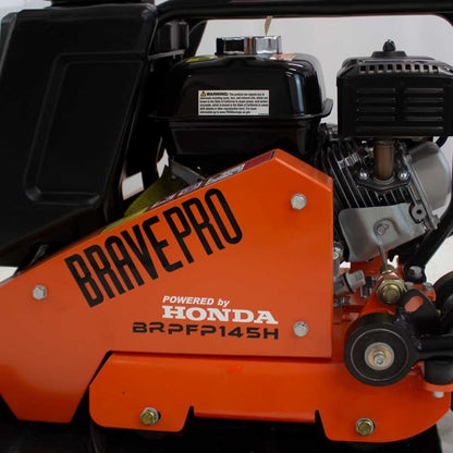 Brave Forward Plate Compactor 20 In Rubber Mat Tank And Wheel Kit Honda Gx160