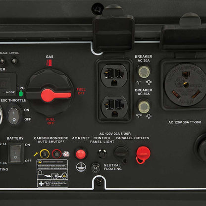 Powerhorse Inverter Generator 5000 Surge Watt Dual Fuel Electric Start
