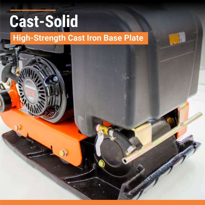 Brave Forward Plate Compactor 14 In Rubber Mat Tank And Wheel Kit Honda Gx160