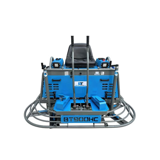 Bt Ride On Power Trowel 36 In High Rider Honda Gx690 Manual Steer