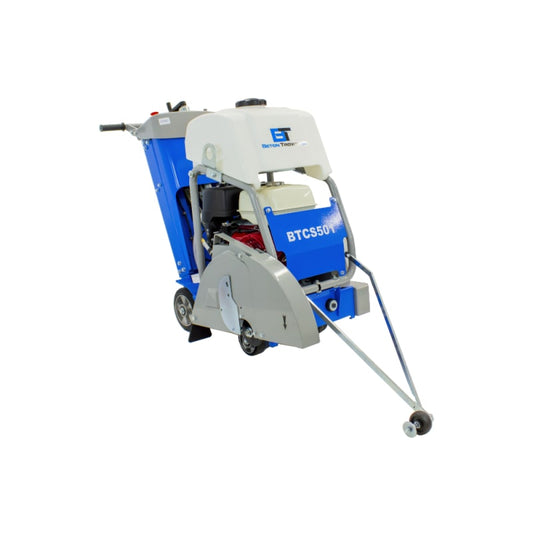 Bt Concrete Saw 18 In Gx390 Screw Feed Blade Adjustment