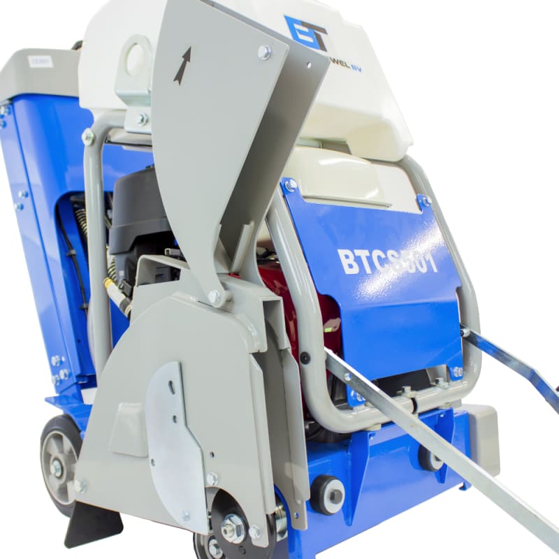 Bt Concrete Saw 18 In Gx390 Screw Feed Blade Adjustment