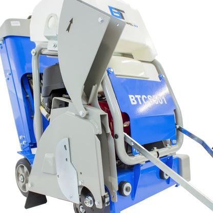Bt Concrete Saw 18 In Gx390 Screw Feed Blade Adjustment