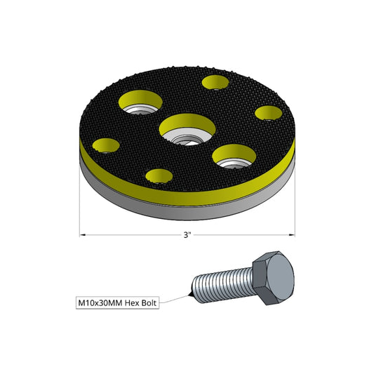 Werkmaster 3 In Low Profile Pad Driver