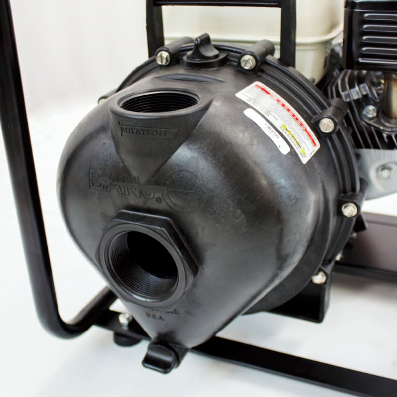 Banjo Framed Transfer Pump 2 In Recoil Start Honda Gx160