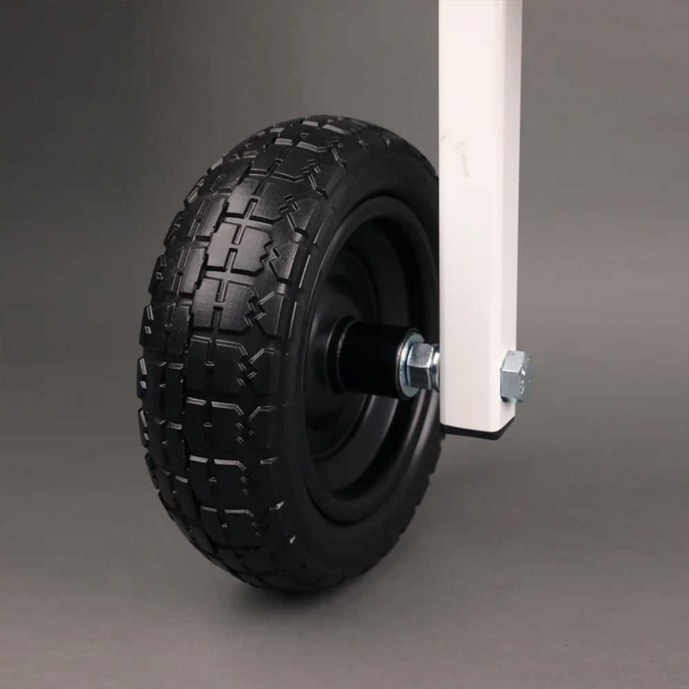 Teras | Landing Gear 48 In. Universal Trowel Wheel Kit | 10 In. Flat-Free Tires | TMC01